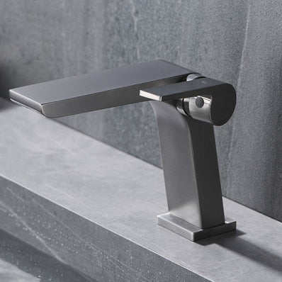 Whistle-Handle Bathroom Crane Faucet