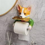 Punch-Free Cartoon Toilet Paper Holder