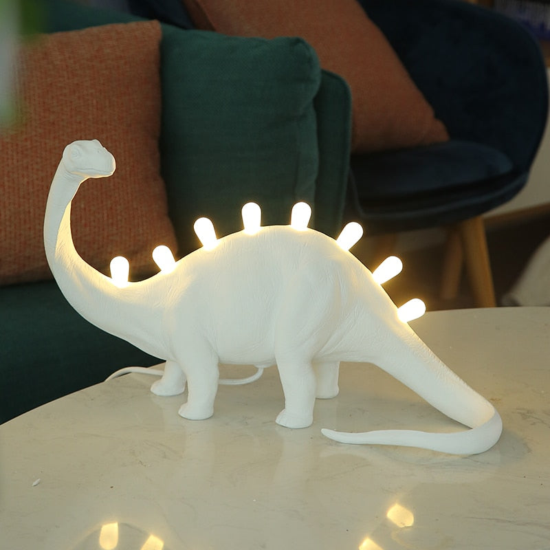 Albino Dinosaur Led Table Lamp