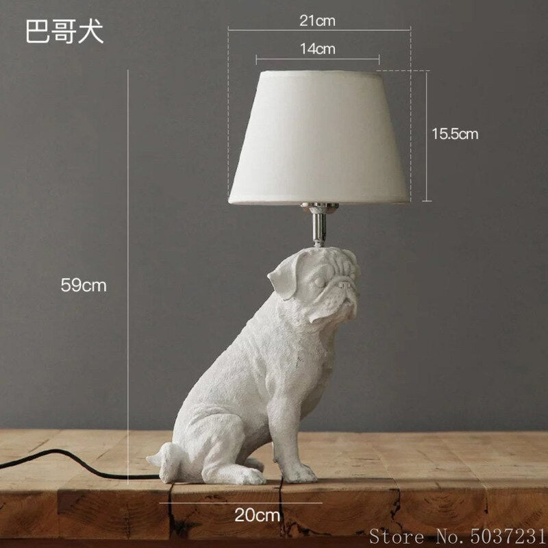 Dog Decorative Table Lampshade