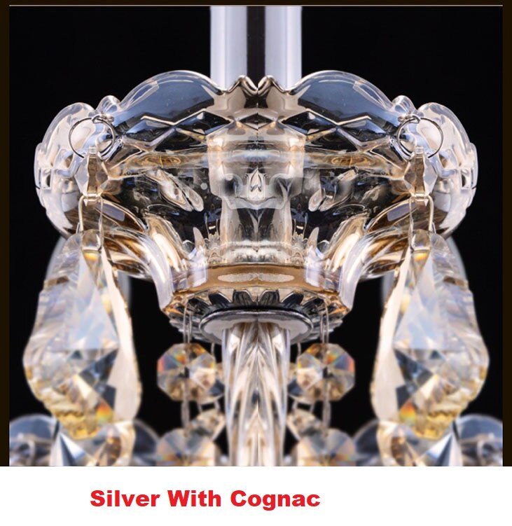 Large Crystal Tears Chandelier Lamp