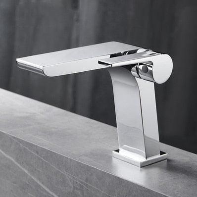 Whistle-Handle Bathroom Crane Faucet