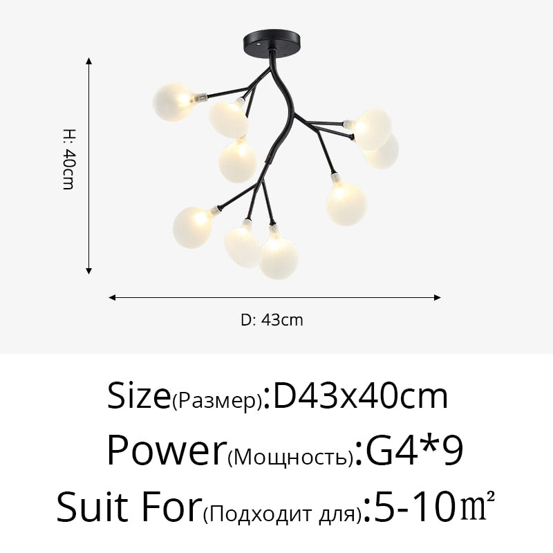 Modern LED Nordic Firefly Lamp