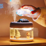 Cute Projection Lamp Wireless Air Humidifier