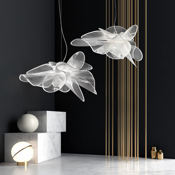 Post-Modern Flower Decorative Hanging Lamp