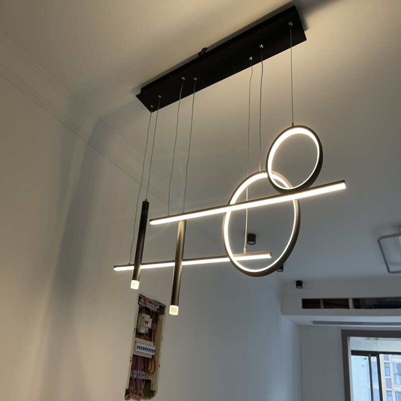 Modern Minimalist Chandelier Nordic LED Hanging Lamps