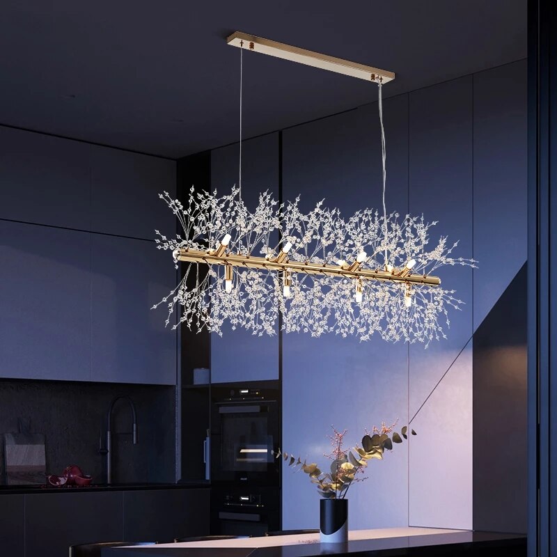 Modern Nordic Firefly Chandelier Lamp