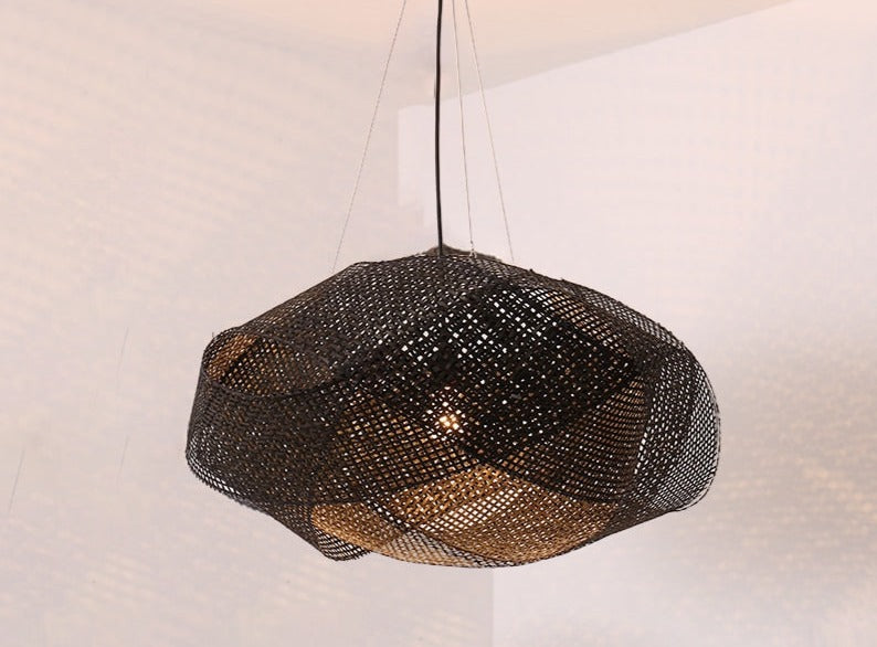 Bamboo Cloud Hanging Lamp