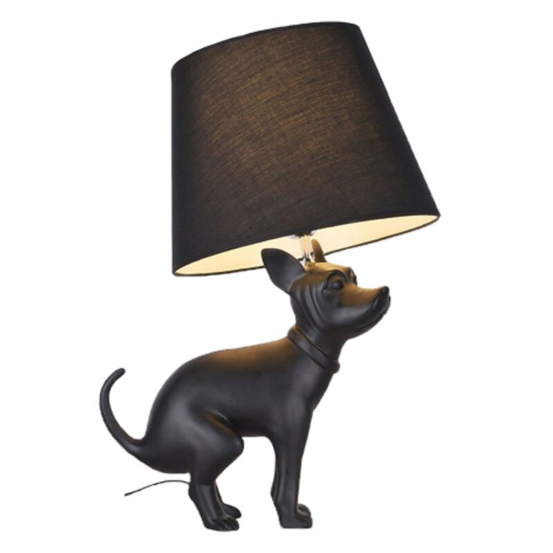 Pooping Dog LED Table Lampshade