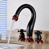 Oil Brushed Brass Sink Mixer Faucet