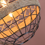 Loft Rural Retro Hemp Rope Lamp