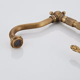 Retro Style Antique Brass Kitchen Faucet