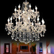 Modern Candle Crystal Chandelier Lamp