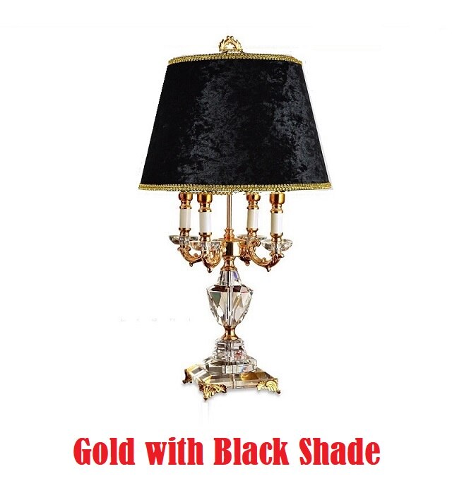 Luxury Crystal Bedside Table Lamp