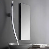 Wall Mounted Spout Waterfall Basin Faucet