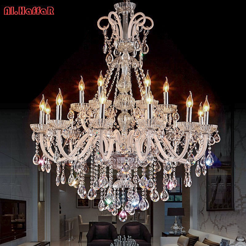 Crystal Modern Tear Ceiling Chandelier Lamp