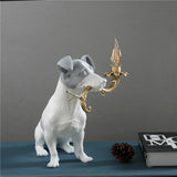 Sitting Terrier Dog Lamp