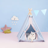 Cute and soft pet tent with cushion