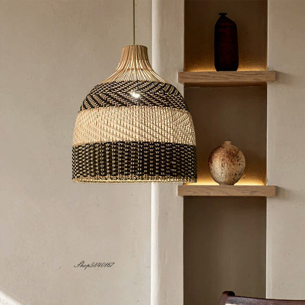 Vintage Rattan Luxry Pendant Ligth