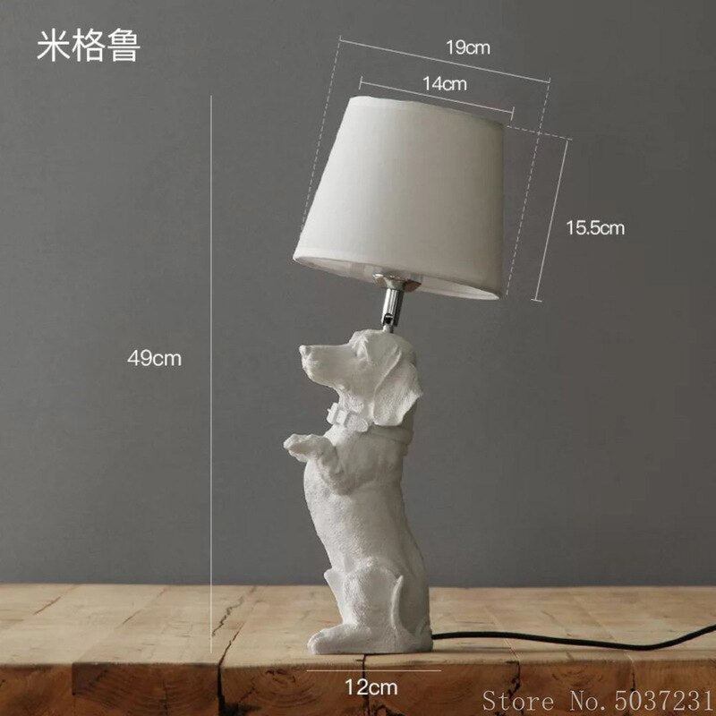 Dog Decorative Table Lampshade