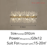 Modern Nordic Firefly Chandelier Lamp