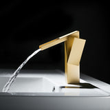 Basin Waterfall Mixer Faucet Bathroom Sink