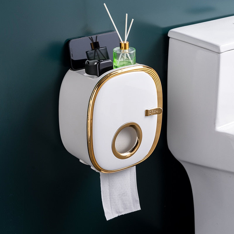 Luxury Toilet Paper Holder Box