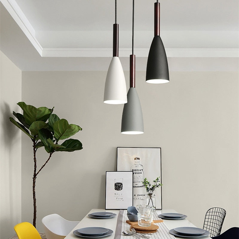 Minimalist Pendant Over Hanging Lamp