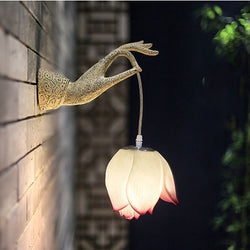 Lotus Hand Wall Lamp