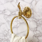 Antique Luxury Bathroom Towel Rack Accessories