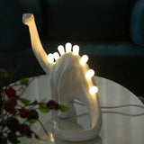 Albino Dinosaur Led Table Lamp