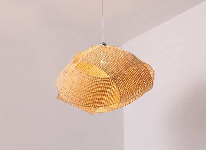 Bamboo Cloud Hanging Lamp