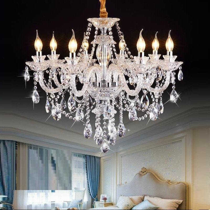 Luxury K9 Crystal Art Deco Chandeliers Lamp