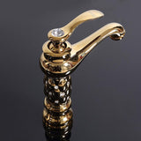 Diamond Single Handle Crystal Faucets