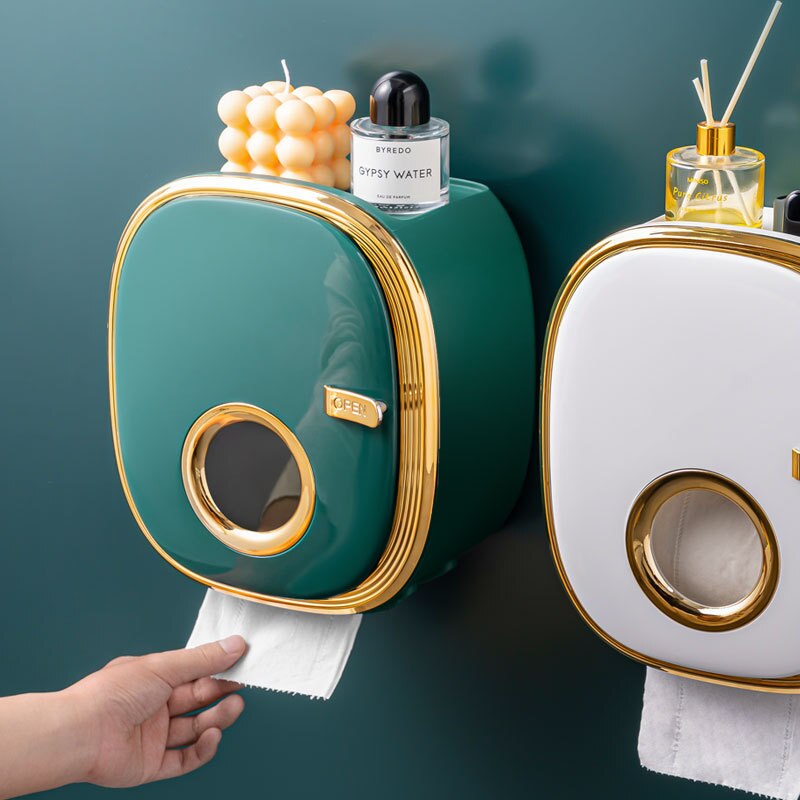 Luxury Toilet Paper Holder Box