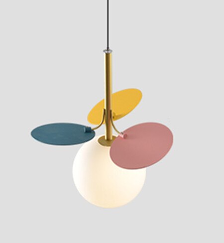 Nordic Multicolor Hanging Tree Lamp