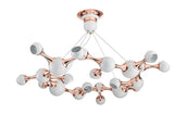 Luxury Ceiling Chandelier Black & White