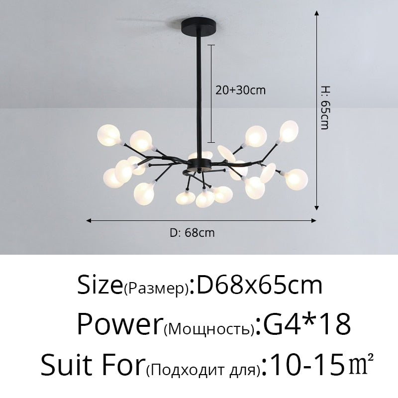 Modern LED Nordic Firefly Lamp