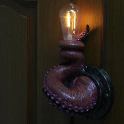 Octopus Tentacle Wall Lamp