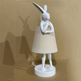 Standing Rabbit Table Lampshade