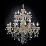 Large Crystal Tears Chandelier Lamp