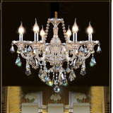 Large Crystal Tears Chandelier Lamp