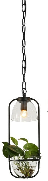 Modern Hanging Planter Lamp