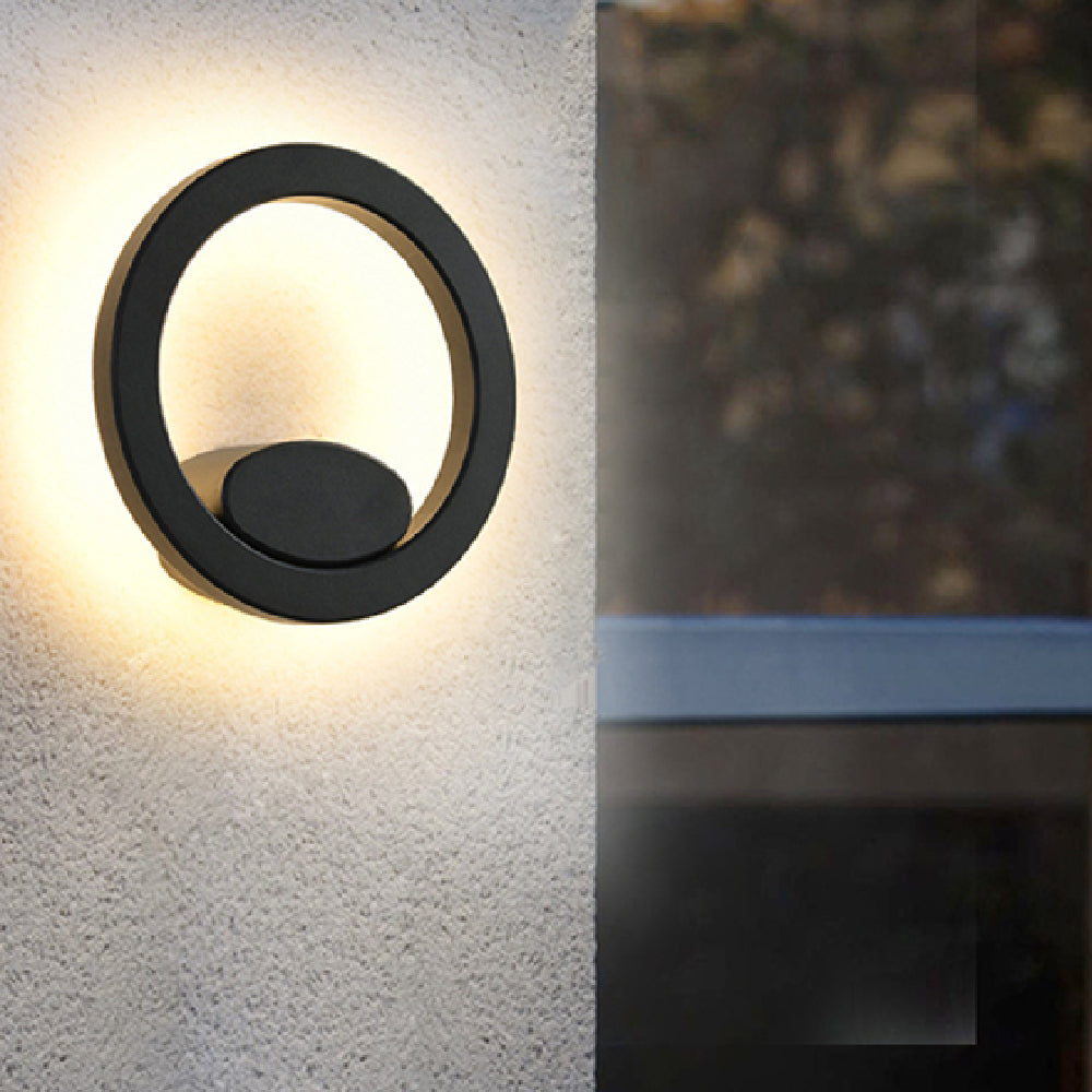 Modern Round Squar Waterproof Wall Light