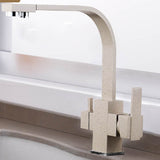 Filter Kitchen Single Hole  Hot and Cold Faucet