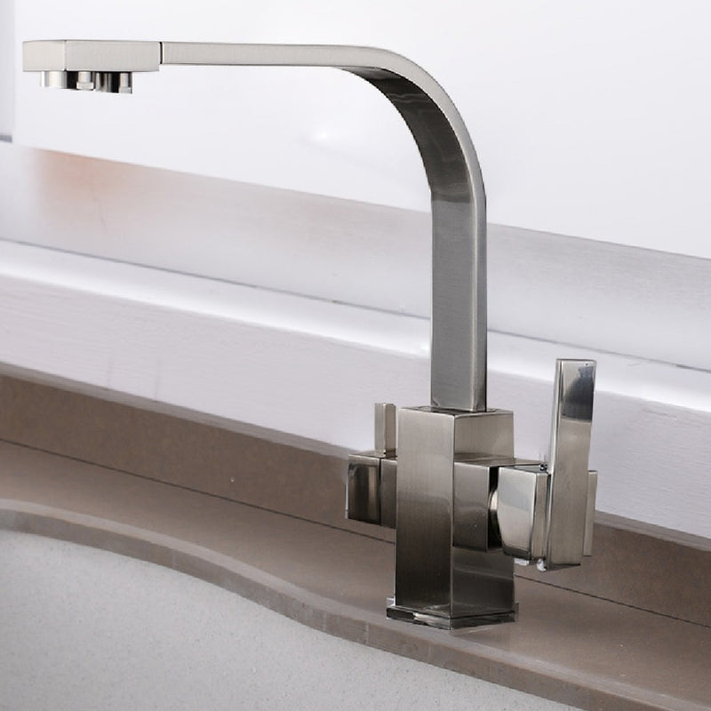 Filter Kitchen Single Hole  Hot and Cold Faucet