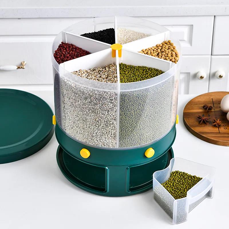 Independent Rice Bucket Grain Dispenser