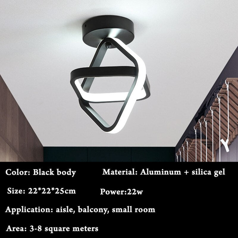 Modern Remote Control LED Lamp