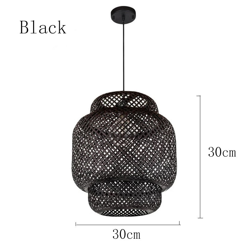 Asian Style Handmake Bamboo Hanging Lamps