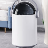 10L Sliding Lid Bathroom Trash Can